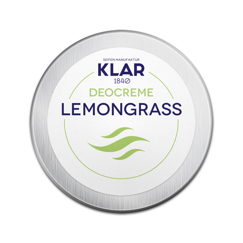 Deocreme Lemongrass im Alutiegel, 65ml Klar Seifen