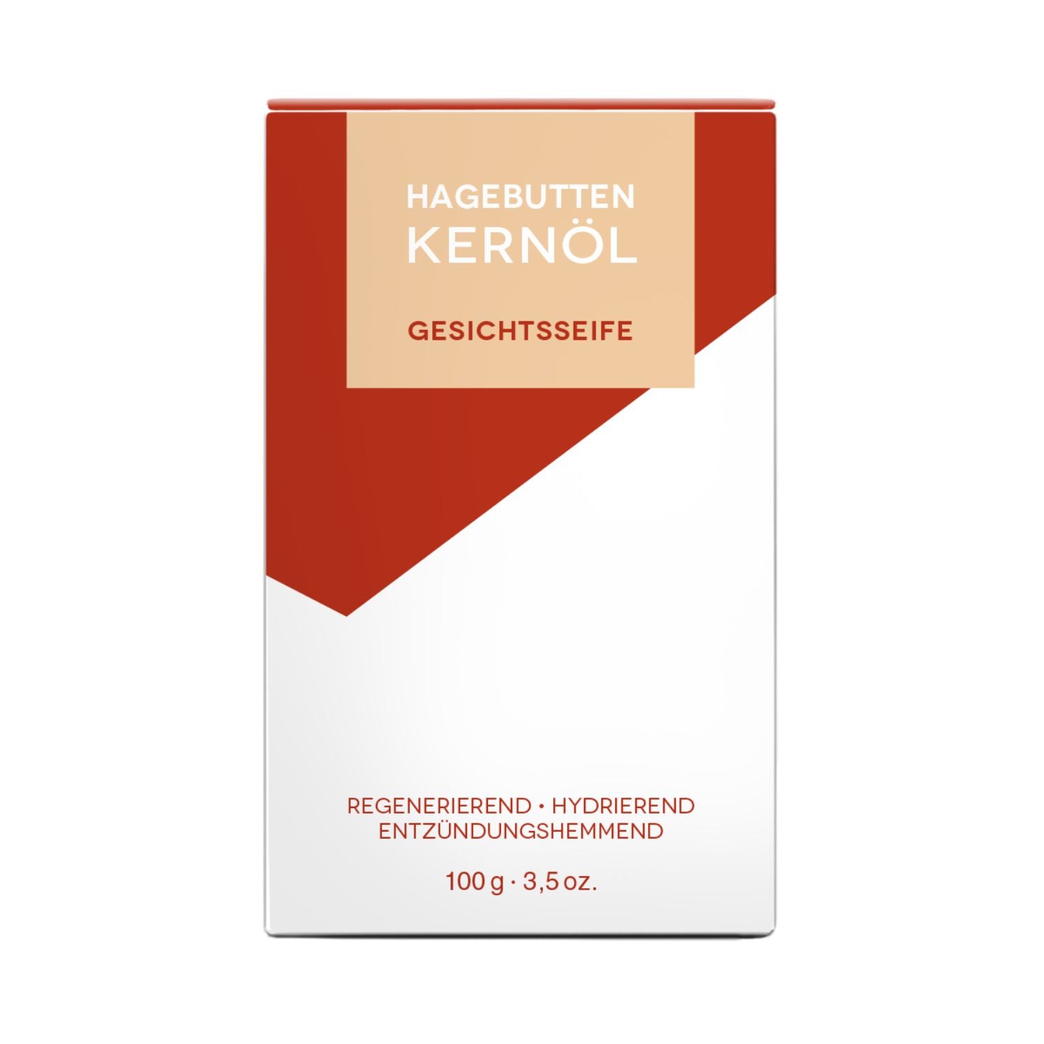 Hagebuttenkernöl Seife, 100g, palmölfrei – Klar Seifen