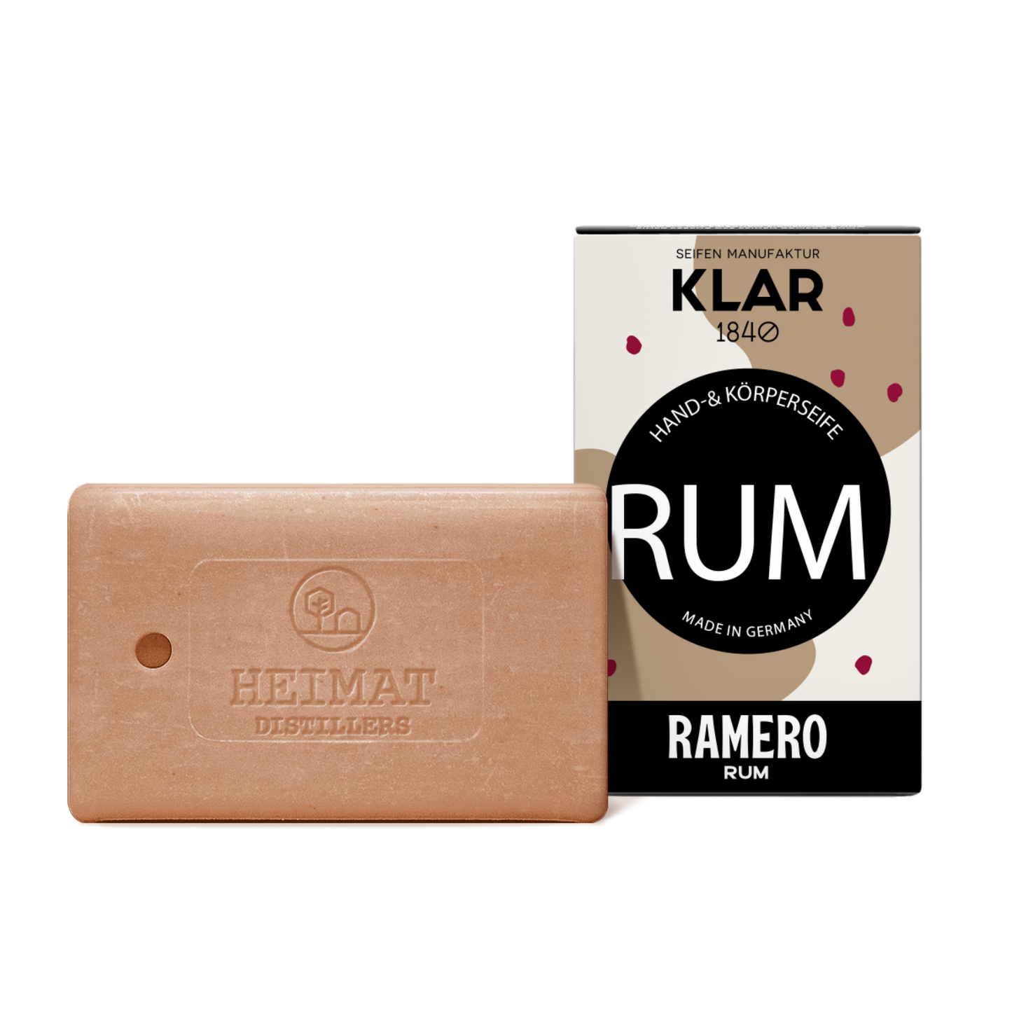 Rumseife Klar Seifen X Heimat Distillers, 100g