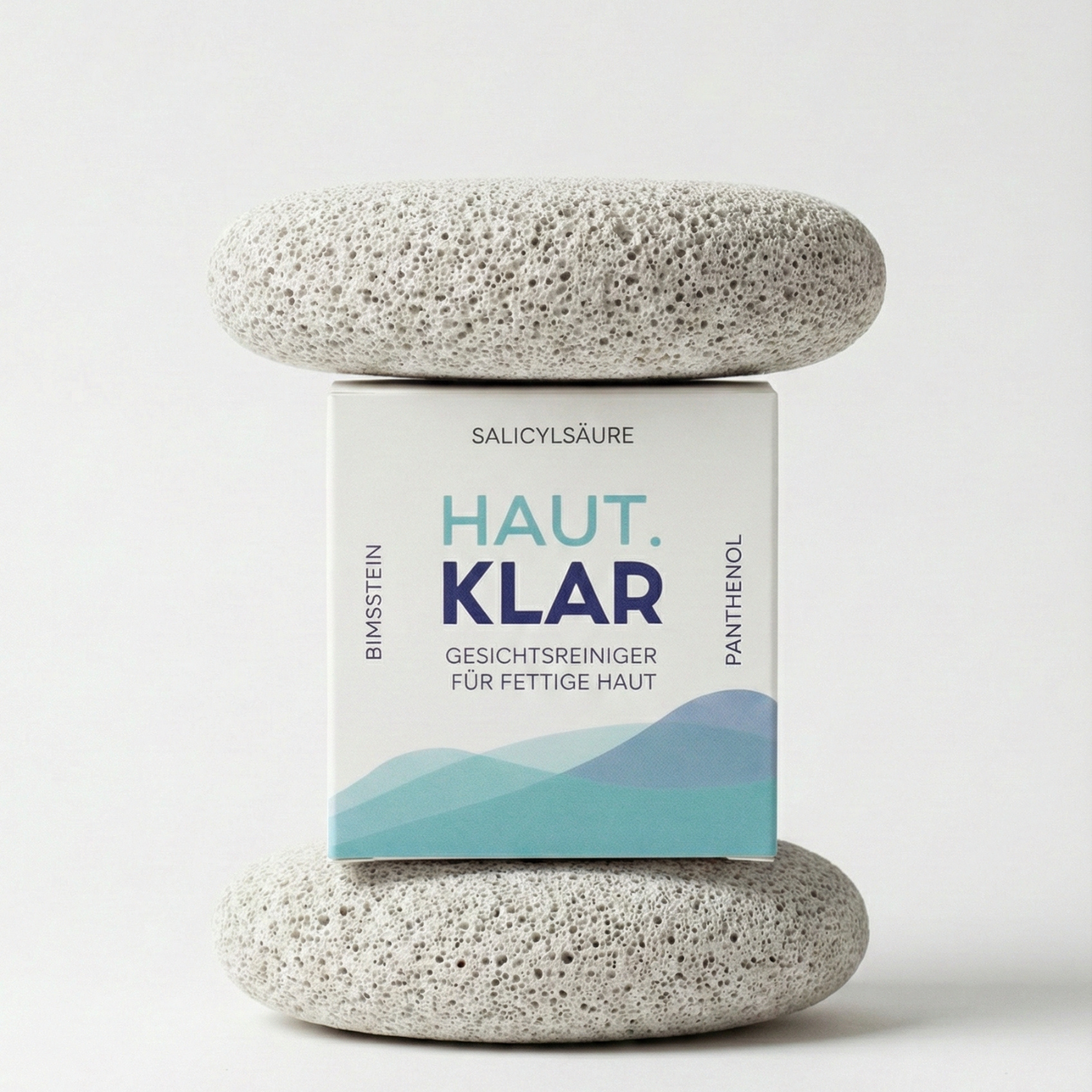 Haut.KLAR Fester seifenfreier Gesichtsreiniger für fettige Haut 75g