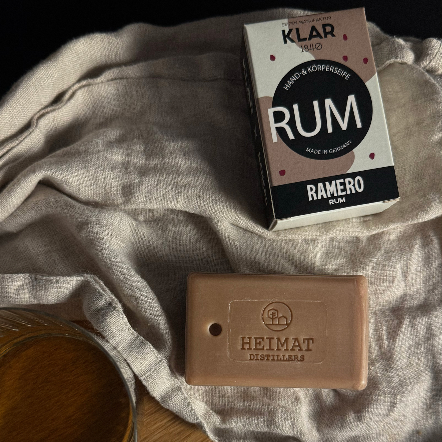 Rumseife Klar Seifen X Heimat Distillers, 100g