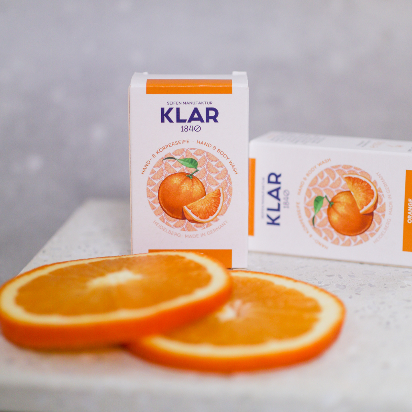 Orangenseife 100g, palmölfrei