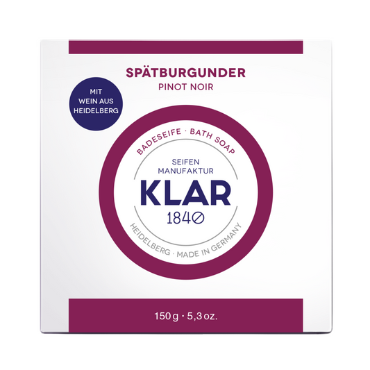 Spätburgunderseife 150g, palmölfrei