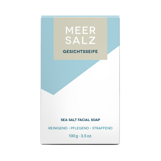 Meersalzseife 100g, Cosmos zertifiziert, palmölfrei