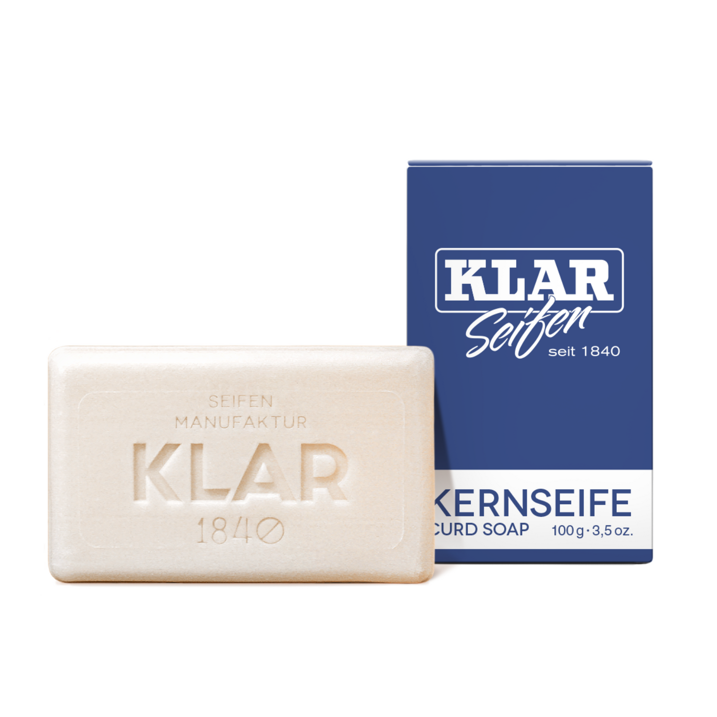 Kernseife 100g, Cosmos zertifiziert, palmölfrei