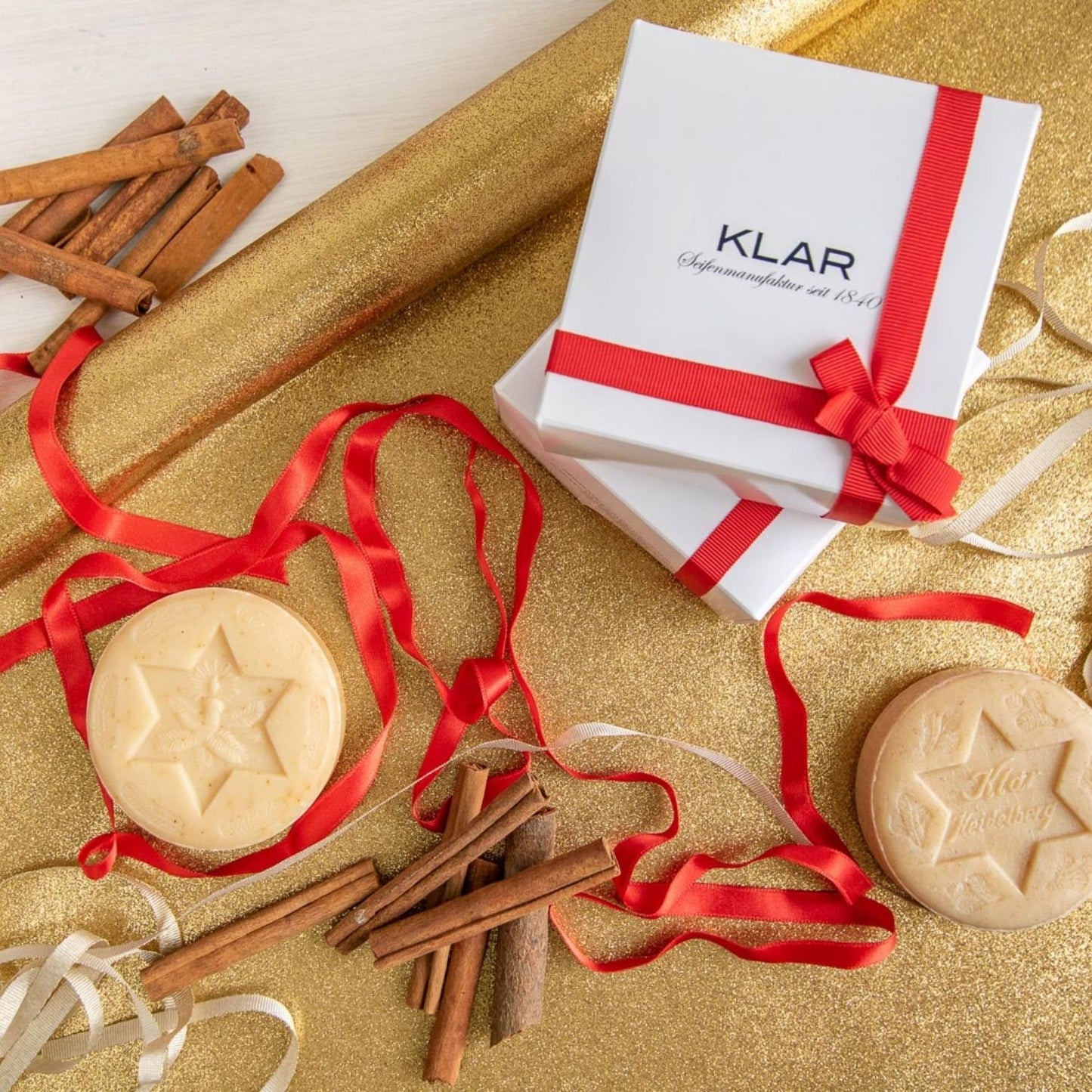 Weihnachtstaler Zimt 125g, Cosmos zertifiziert, palmölfrei