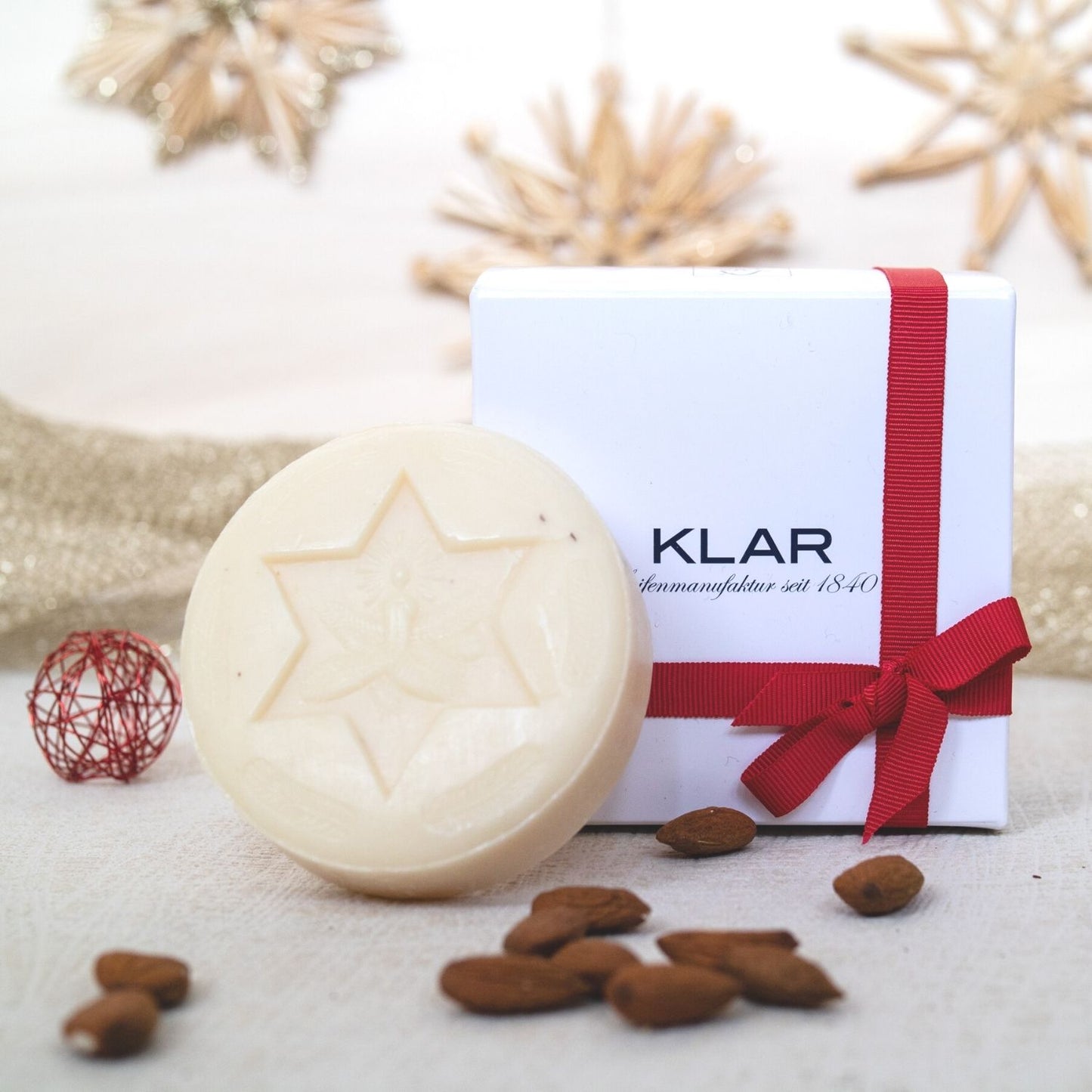 Weihnachtstaler Mandel 125g, Cosmos zertifiziert, palmölfrei