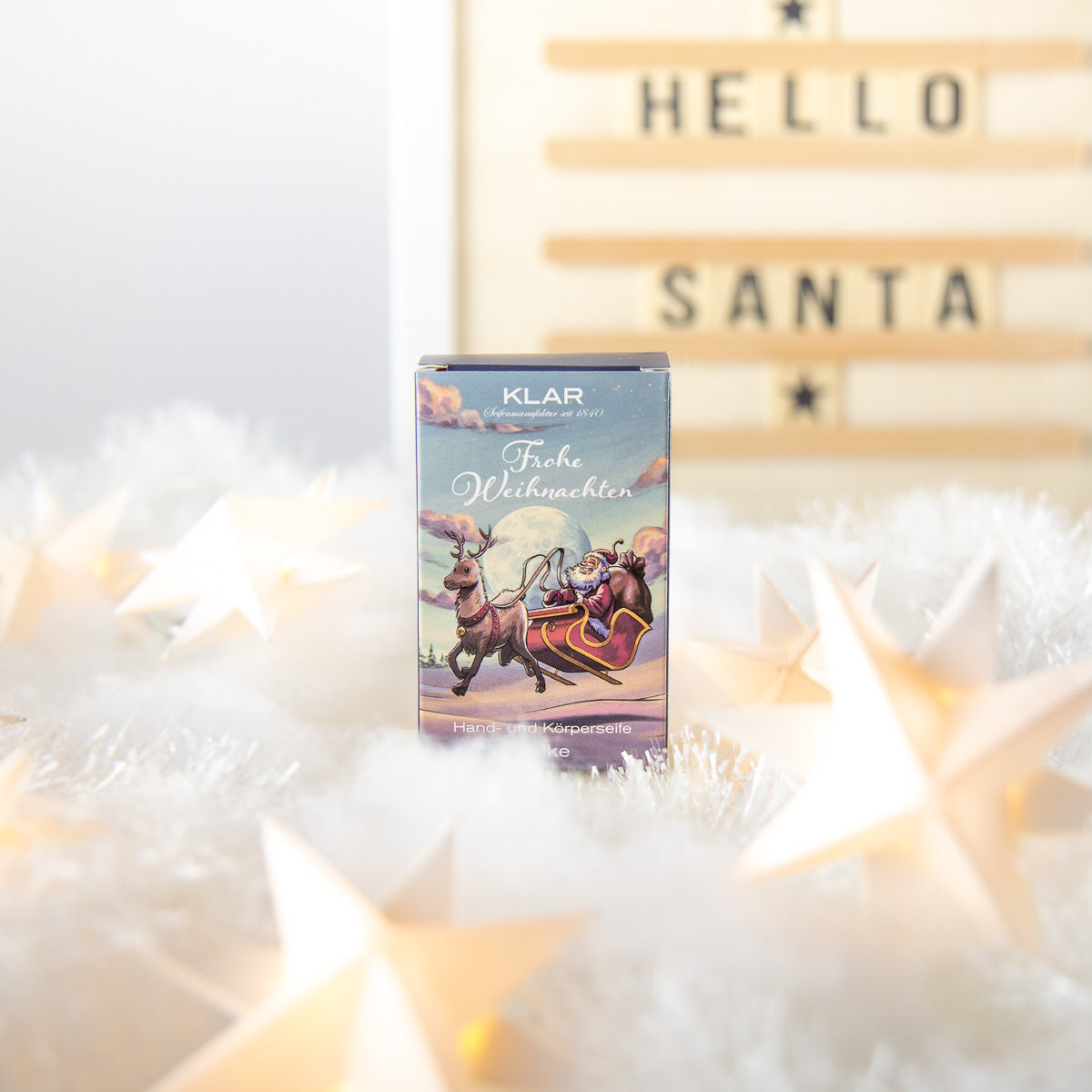 Weihnachtsseife Nelke 100g, Cosmos zertifiziert, palmölfrei