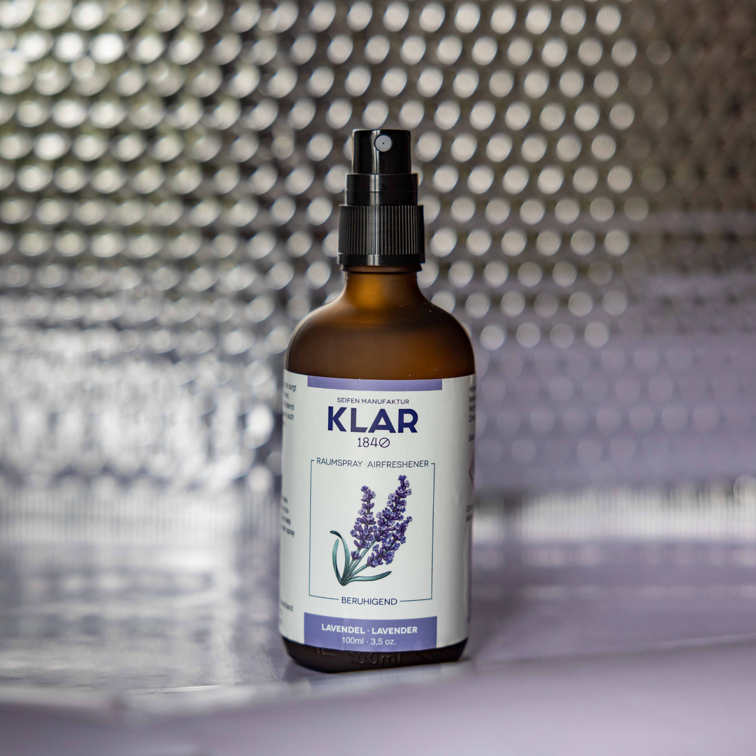 Raumspray Lavendel, 100ml – Klar Seifen