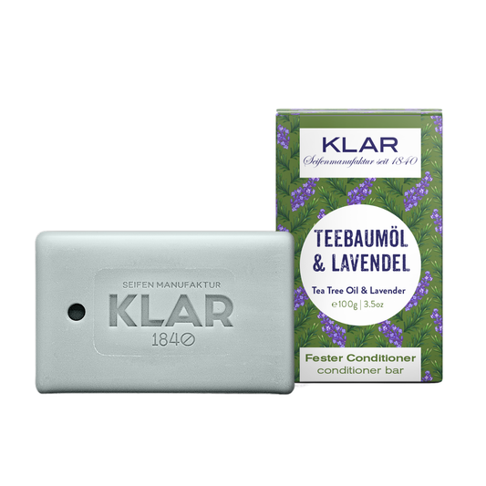 fester Conditioner Teebaumöl & Lavendel 100g (gegen Schuppen)