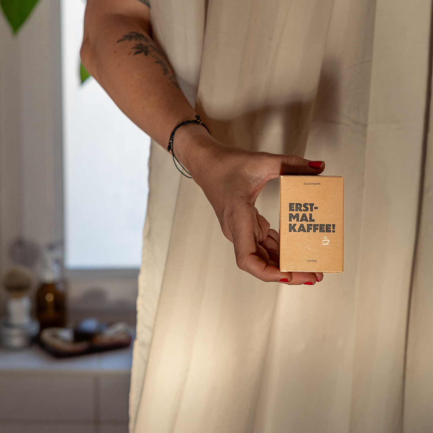 Duschseife Kaffee 135g Klar Seifen