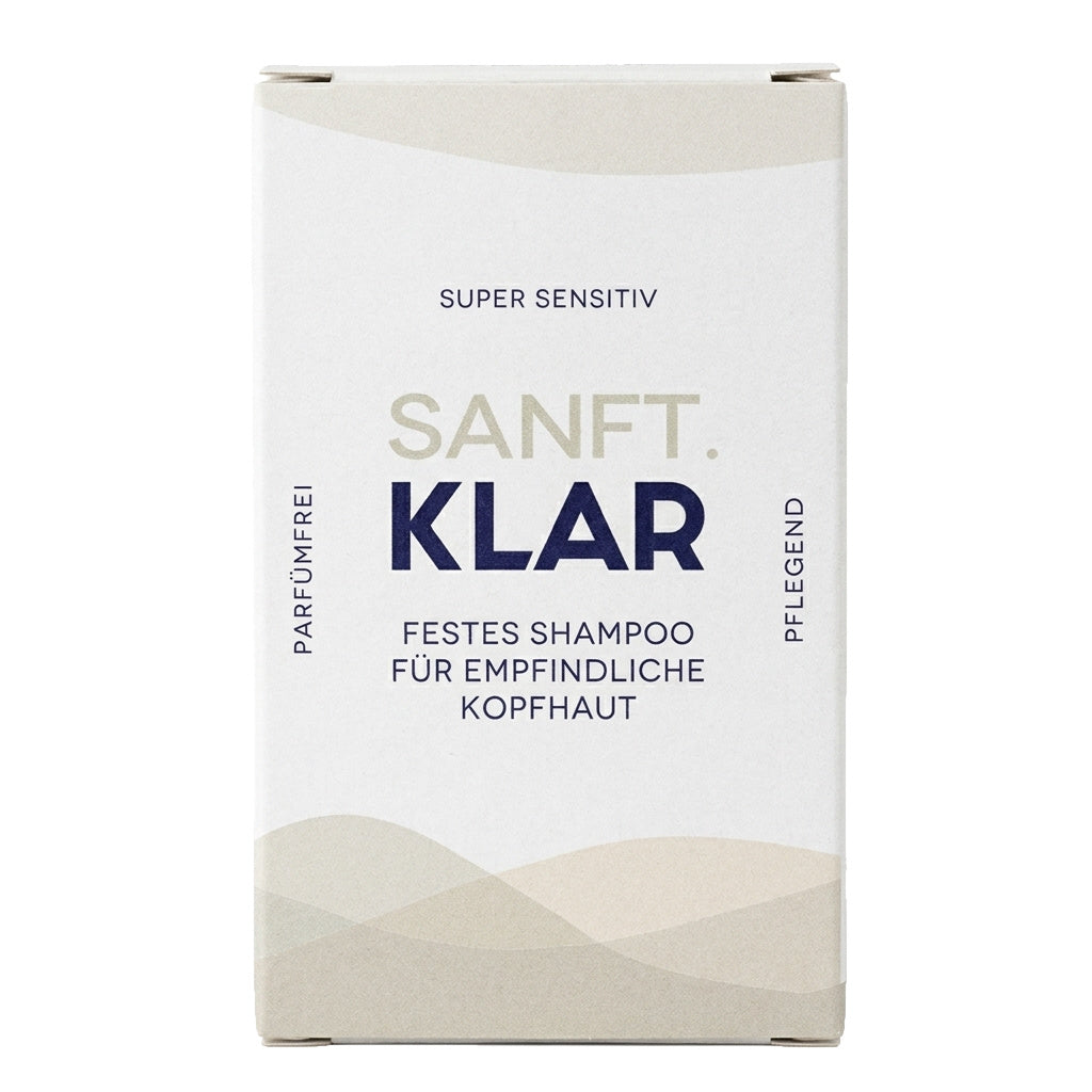 Festes Sensitiv-Shampoo Sanft.Klar 100g
