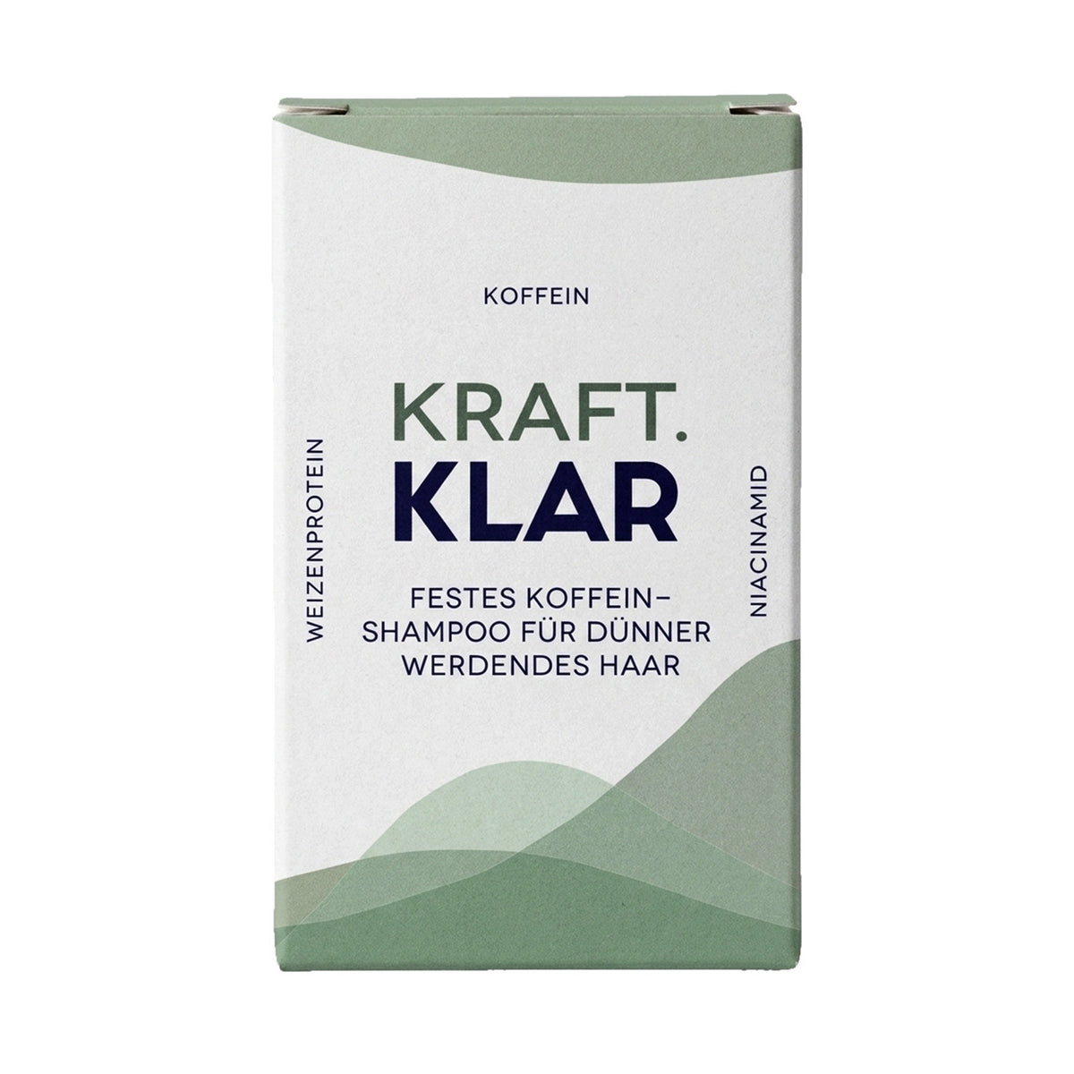 Festes Koffein-Shampoo Kraft.Klar 100g