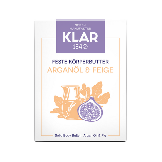 Feste Körperbutter Arganöl & Feige, 60g