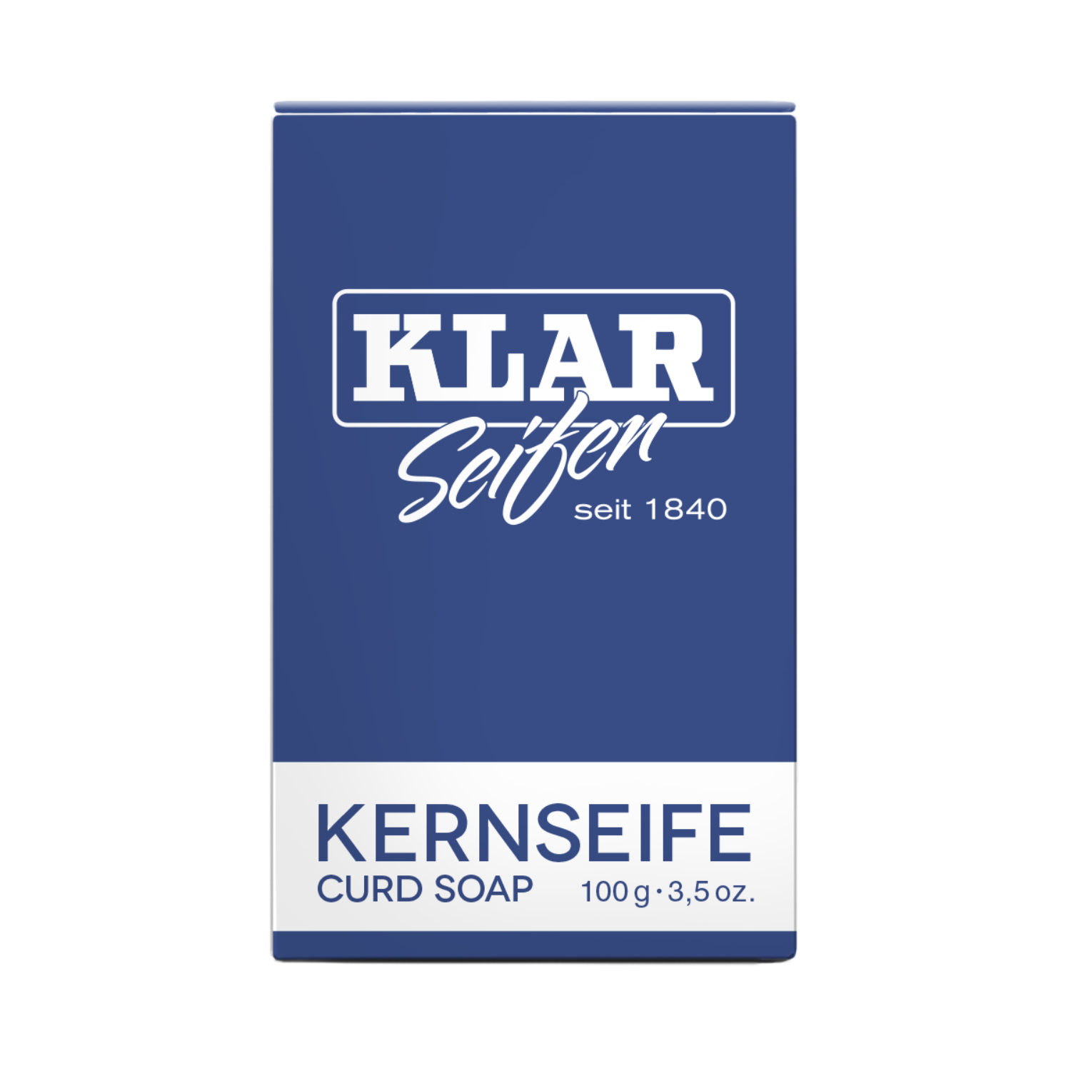 Kernseife 100g, Cosmos zertifiziert, palmölfrei Klar Seifen