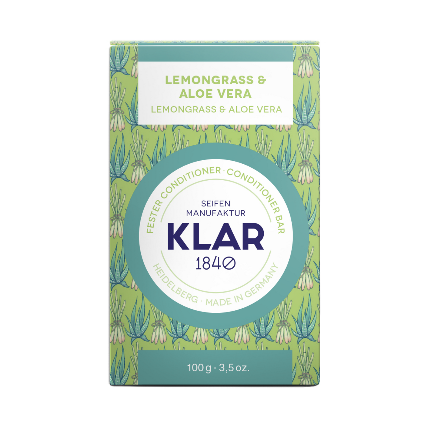 fester Conditioner Lemongrass&Aloe Vera 100g (für fettiges Haar)