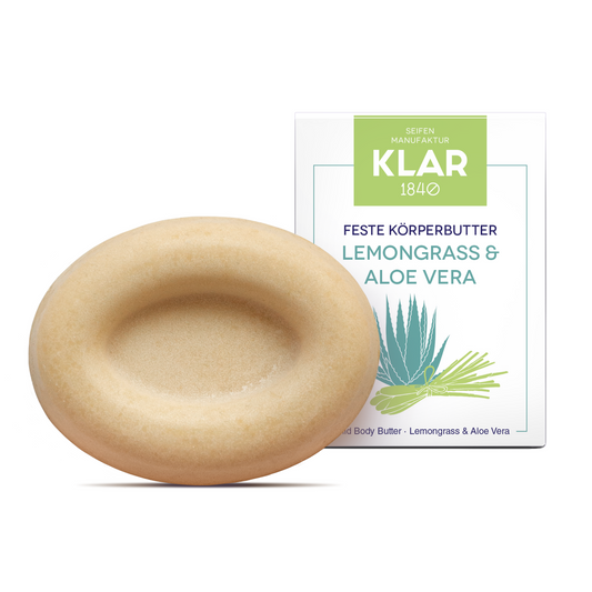 Feste Körperbutter Lemongrass & Aloe Vera, 60g