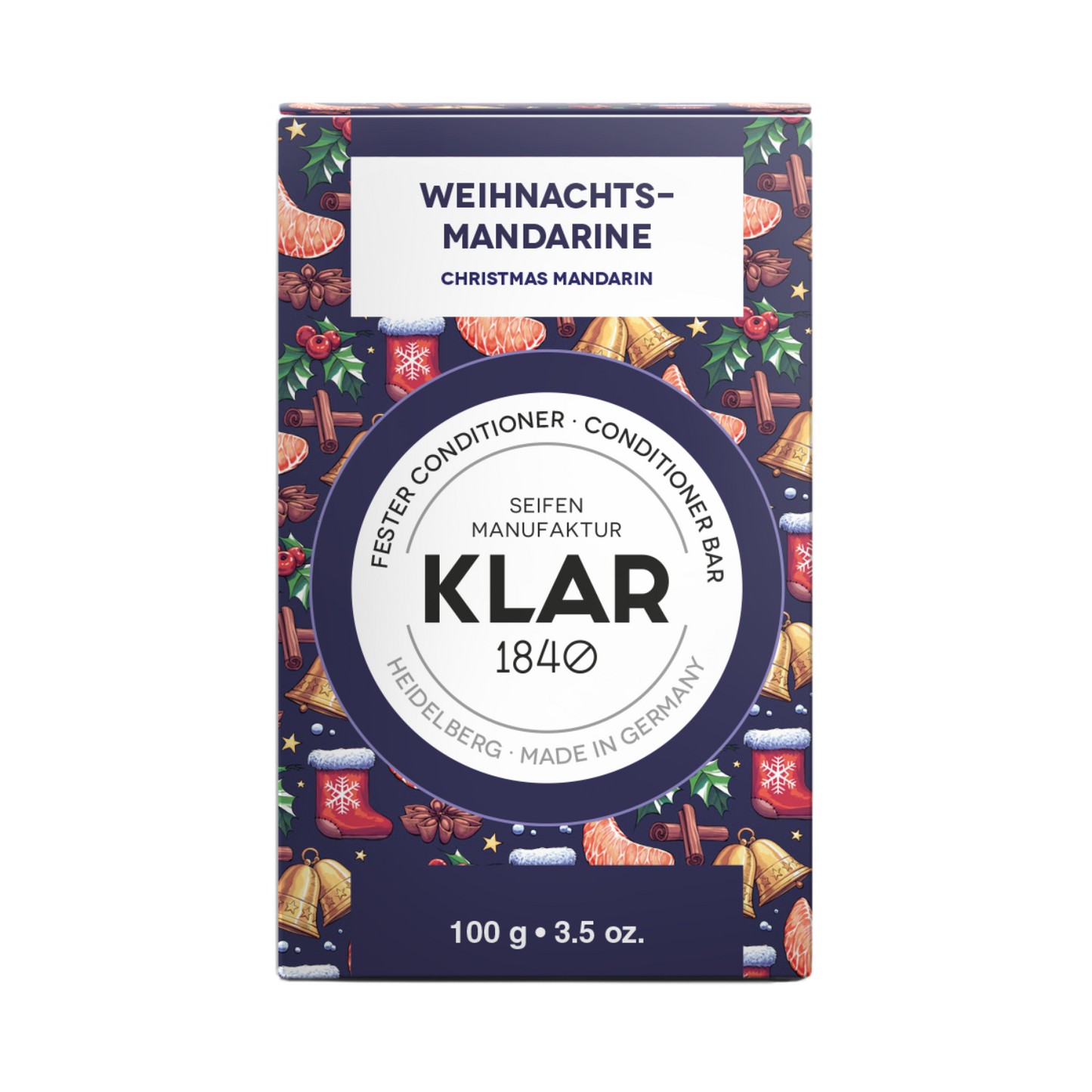 fester Conditioner Weihnachtsmandarine 100g