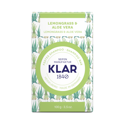 festes Shampoo Lemongrass&Aloe Vera 100g (für fettiges Haar)