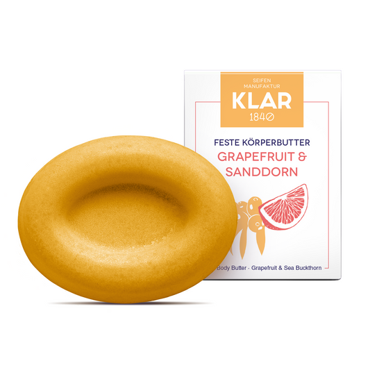 Feste Körperbutter Grapefruit & Sanddorn, 60g