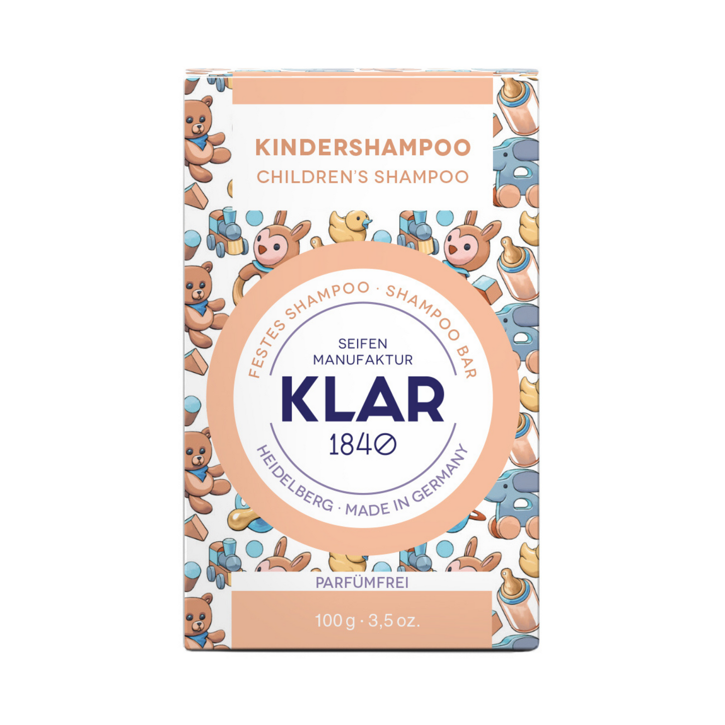 Kindershampoo, 100g (parfümfrei)